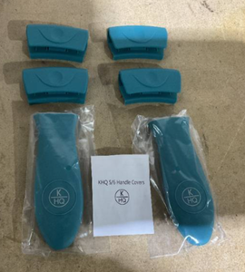 lot 411 image: LOT OF 48 Kitchen HQ 6pc Silicone Handle Covers (Colors May Vary)