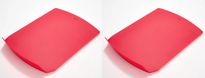 lot 418 image: LOT OF 2 Kuhn Rikon Cutting Board with Foldable Rim (Colors May Vary)