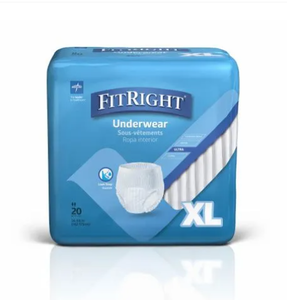 lot 423 image: Medline FitRight Ultra Adult Incontinence Underwear (80 EA  CS)