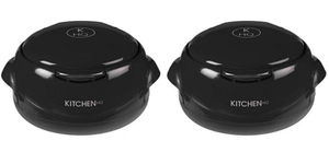 lot 424 image: LOT OF 2 Kitchen HQ Large Thermal Microwaveable Insulated Bowl (Only Large Bowls)