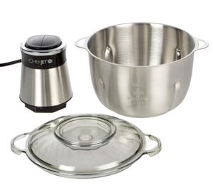 lot 428 image: Jet Tila Stainless Electric Chopper Ice Crusher and Peeler Machine