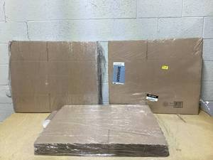 lot 448 image: LOT OF 3 Brown Boxes 18x14x12