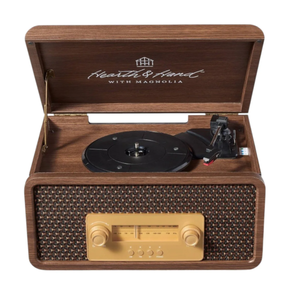 lot 115 image: Hearth & Hand Vintage-Style 3-In-1 Vinyl Record Player