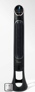 lot 119 image: Honeywell QuietSet 8-Speed Oscillating Tower Fan Black HYF290B Programmable Timer, Quiet Operation