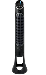 lot 136 image: Honeywell QuietSet Whole Room Tower Fan-Black, Oscillating Tower Fan
