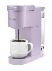 lot 210 image: Keurig K-Mini Go Single-Serve K-Cup Pod Coffee Maker Violet