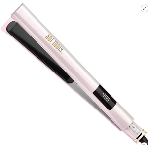 lot 239 image: Hot Tools Pro Signature Collection with LED Display Flat Hair Iron - Lavender - 1