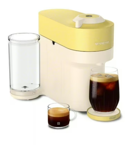 lot 391 image: Nespresso Vertuo Pop Summer Limited Edition by DeLonghi, Pastel Yellow