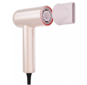 lot 470 image: TYMO Airhype Lite High Speed Hair Dryer  Nozzle - Champagne Pink - 1500 Watt