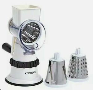lot 246 image: Kitchen HQ Speed Grater and Slicer with Suction Base
