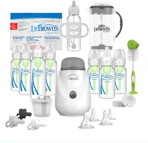 lot 248 image: Dr. Brown�s 38 Piece Natural Flow Options All-in-One Baby Bottle Gift Set