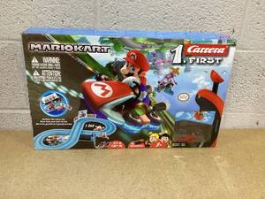 lot 236 image: Carrera 20063024 Mario Kart Mario vs. Peach First Beginner Slot Car Racing Set