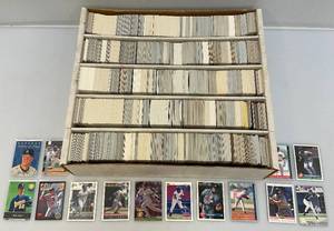 lot 23 image: Large Box Of Misc. Unsorted Baseball Cards