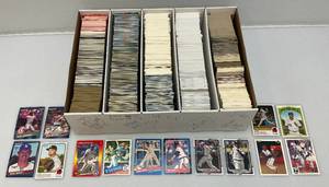 lot 26 image: Large Box Of Misc. Unsorted Baseball Cards