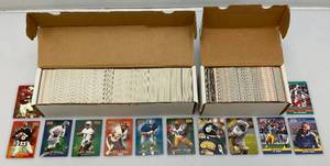 lot 37 image: Misc. Unsorted Football Cards