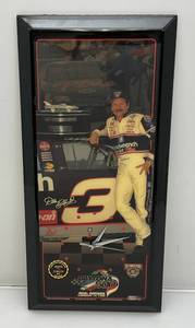 lot 70 image: Vintage Limited Edition of 8099 10,000 11 x 23 Jebco NASCAR Busch Series DALE EARNHARDT Epoxy Clock