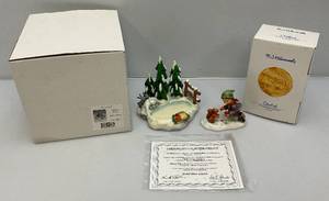 Vintage Signed On Bottom MJ Hummel Limited Edition "Autumn Frolic" (New Old Stock)