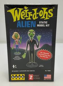 lot 88 image: Vintage Collectible Hawk Brand Weird-Ohs Alien Static Model Kit (Factory Sealed)