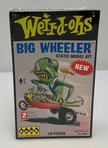 lot 90 image: Vintage Collectible Hawk Brand Weird-Ohs BIG WHEELER Static Model Kit (Factory Sealed)