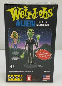 lot 98 image: Vintage Collectible Hawk Brand Weird-Ohs Alien Static Model Kit (Factory Sealed)