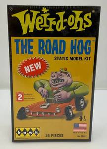 lot 99 image: Vintage Collectible Hawk Brand Weird-Ohs THE ROAD HOG Static Model Kit (Factory Sealed)