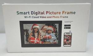 lot 104 image: Smart Digital Picture Frame Wi-Fi Cloud Video And Photo Frame (Factory Sealed)