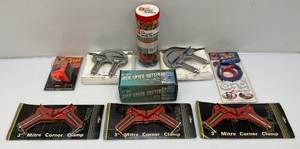 lot 143 image: Group Of Misc. Garage Tools Including 3 Air High Speed Cutter and More