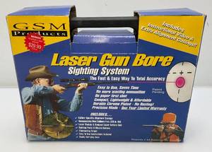 lot 144 image: GSM Products Laser Gun Bore Sighting System (NIB)