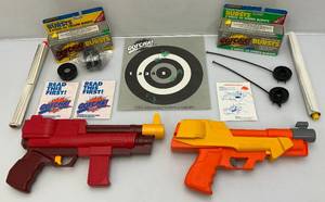 lot 148 image: Vintage 1980s Gotcha Guns With Paint Ball Bursts, Targets and More