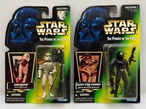 lot 206 image: 1996 STAR WARS Power Of The Force Action Figures (New Old Stock)