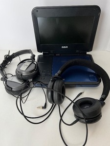 lot 182 image: RCA Portable DVD Player - JBL & Sony Headphones Included