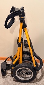 lot 124 image: Golf Push Cart - Sun Mountain 3-Wheel Folding