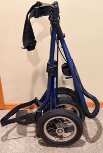 lot 125 image: Speed Cart - Sun Mountain Folding Golf Push Cart