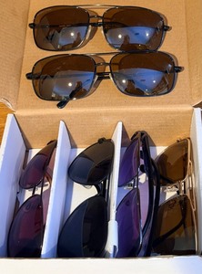 lot 148 image: 6 Pairs of Sunglasses Assortment & Aviator Styles