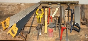 lot 168 image: Handsaws &  Carpenter Tools Lot
