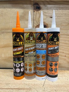 lot 33 image: Gorilla Construction Adhesive (lot of 4)