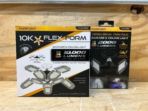 lot 52 image: SMDTEC FarPoint Garage & Ceiling Light lot of 2