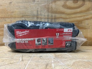 lot 69 image: Large High Dexterity Cut 3 Resistant Polyurethane Dipped Outdoor & Work Gloves (12-gloves)