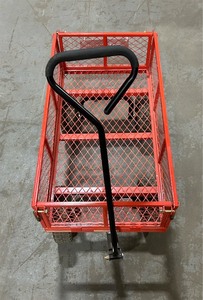 lot 77 image: Ironton Steel Garden Cart