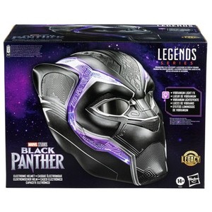 lot 79 image: Marvel Legends Series Black Panther Electronic Role Play Helmet