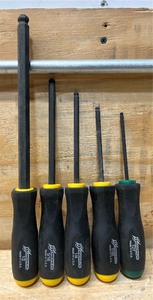 lot 137 image: Bondhus Hex Ball End lot of5