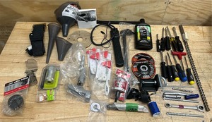 lot 153 image: Bin of assorted items