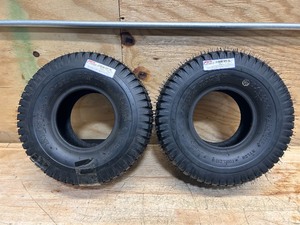 lot 164 image: Kenda Lawn and Garden Tractor Tubeless Replacement Turf Tire 15 X 600-6 (lot of 2)