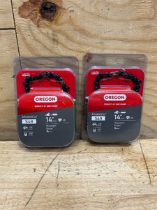 lot 202 image: Chainsaw chains (lot of 2)