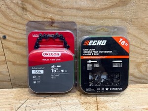 lot 203 image: Chainsaw chain (lot of 2)