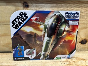 lot 204 image: Disney Collection Star Wars Mission Fleet Deluxe 3 Star Wars Action Figure