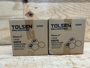 lot 205 image: TOLSEN roll lock discs (lot of 2)