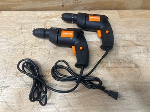 lot 215 image: Warrior Lot of 2- 38  Variable Speed Reversible Drills