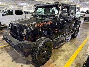 lot 19 image: 2008 Jeep Wrangler Unlimited Sahara 4x4
