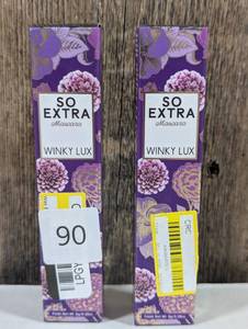lot 90 image: Winky Lux So Extra Mascara - Velvet Black - 0.28 fl oz  (set of 2)